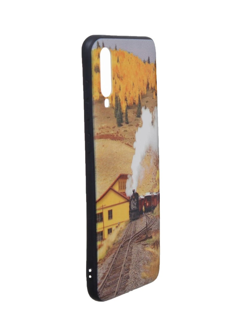 جراب خلفي بلاستيك لجهاز سامسونج جالاكسي A70 - متعدد الألوان - Image 2