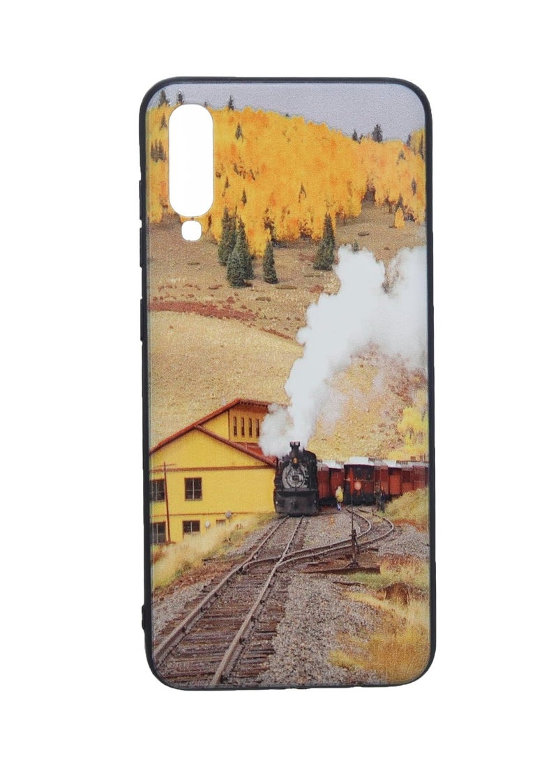 جراب خلفي بلاستيك لجهاز سامسونج جالاكسي A70 - متعدد الألوان - Image 1