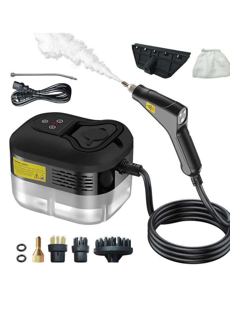 Joshberg Handheld Steam Cleaner High Pressure Steamer Portable Steam Cleaning Machine for Home Use With 3 Brushes - Image 1