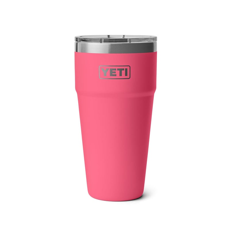 يتي yeti Rambler 30 oz قابلة للتكديس قابلة للتكديس فراغ من الفولاذ المقاوم للصدأ معزول مع magslider غطاء الوردي - Image 3