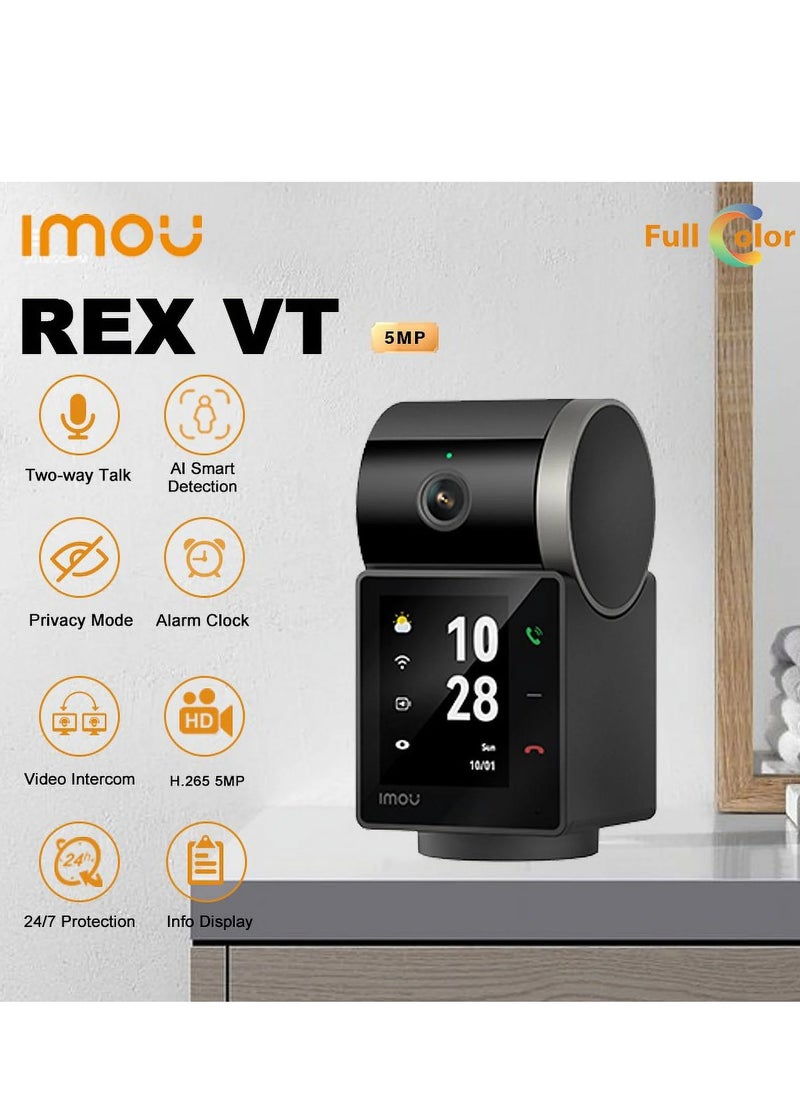 IMOU Indoor PT Camera Rex VT 5MP 3K Two-way Video Talks WIFI Security Smart Home Human Pet detection 360° Camera - pzsku/Z0DADEAF0AA984FDD40E4Z/45/_/1727081186/c4c1c4b1-e351-4730-abd1-ee3b2d0e768d