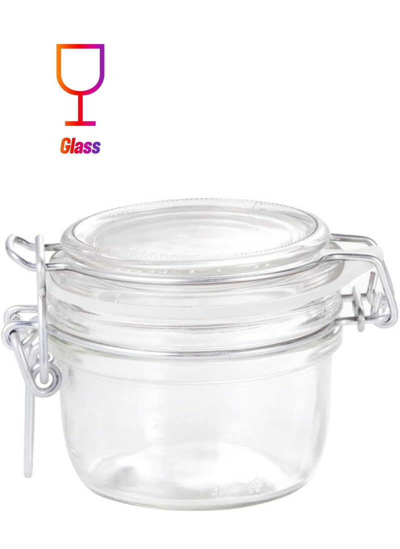 Bormioli Rocco - Bormioli Rocco B/Rocco Fido Clip Jar 200 Ml Clear - Image 1