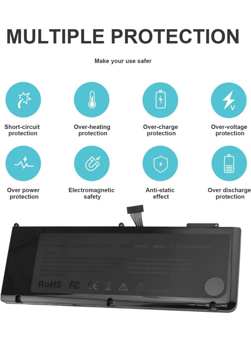 Replacement Laptop Battery for 15-Inch Notebook, Rechargeable Li-Ion Battery for Compatible Laptops, Reliable Power Backup - Image 4
