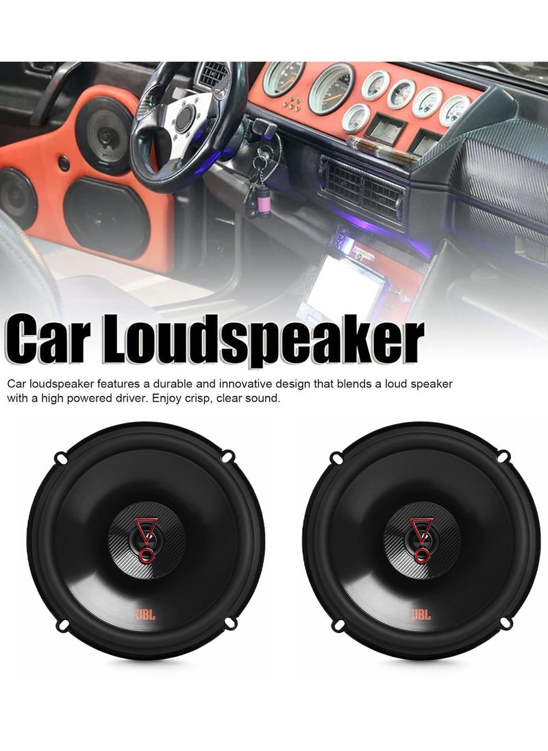 JBL - JBL Stage 3637F 225W 2-Way Coaxial Car Speakers Audio Music Player – High-Performance Audio with Strong Magnetic Steel for Loud and Clear Sound - Image 1