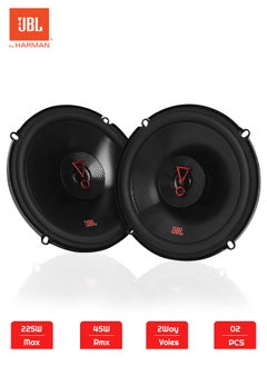 JBL Stage 3637F 225W 2-Way Coaxial Car Speakers Audio Music Player – High-Performance Audio with Strong Magnetic Steel for Loud and Clear Sound