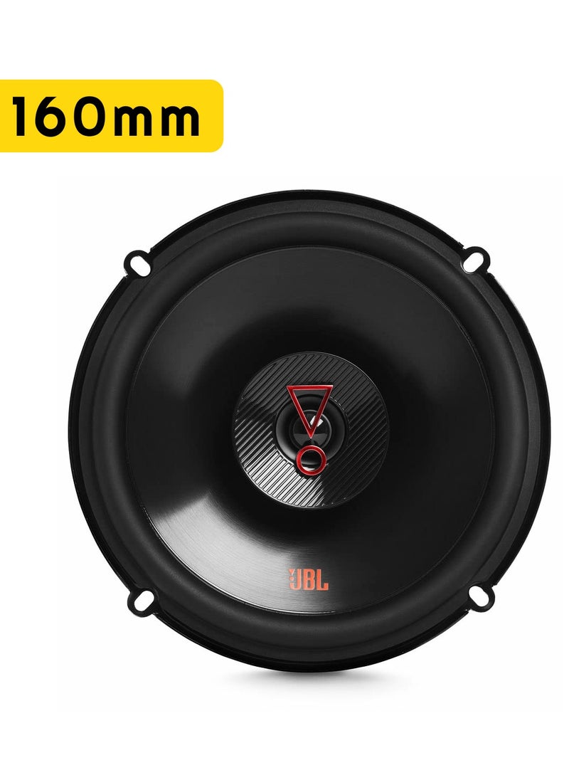 JBL - JBL Stage 3637F 225W 2-Way Coaxial Car Speakers Audio Music Player – High-Performance Audio with Strong Magnetic Steel for Loud and Clear Sound - Image 1
