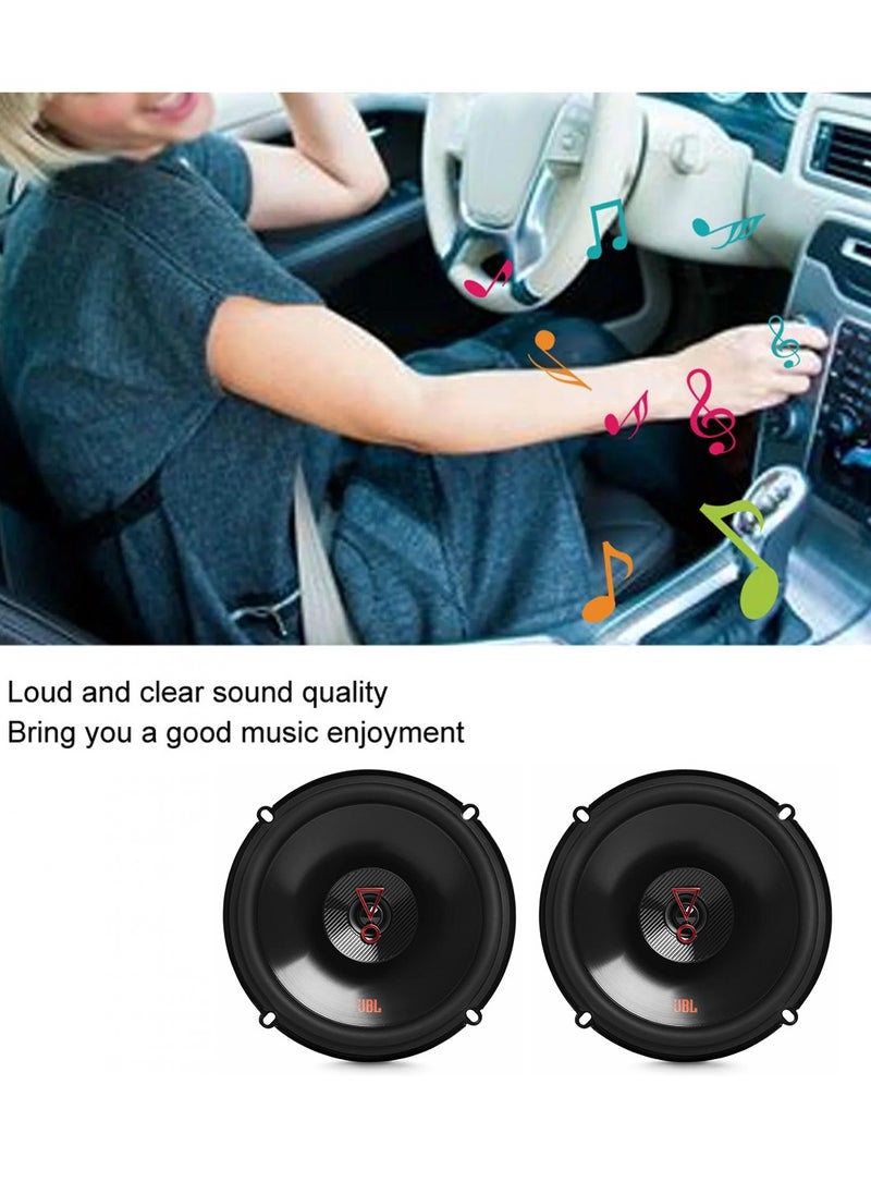 JBL - JBL Stage 3637F 225W 2-Way Coaxial Car Speakers Audio Music Player – High-Performance Audio with Strong Magnetic Steel for Loud and Clear Sound - Image 1