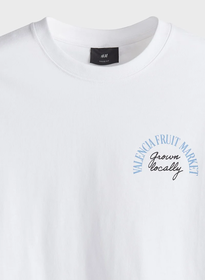 H&M Relaxed Fit T-Shirt