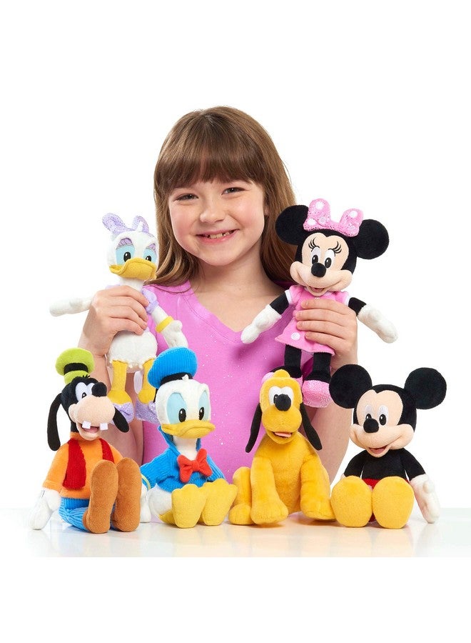 Just Play Disney Junior Mickey Mouse Small Plushie Goofy Stuffed Animal, Kids Toys for Ages 2 Up by Just Play - Image 2