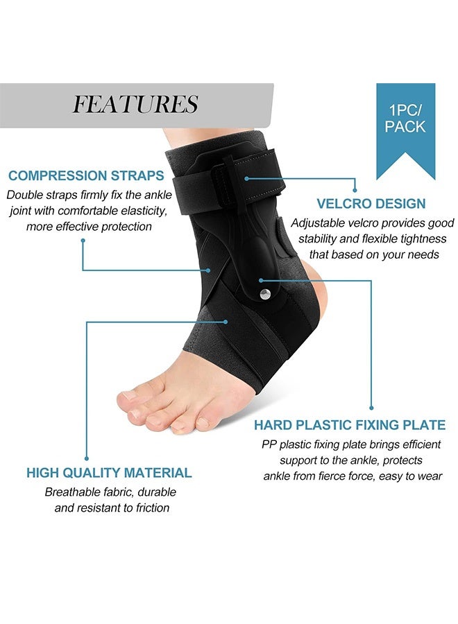 إم إكس إن دعامة للكاحل، دعامة للكاحل مع مثبتات جانبية للرجال والنساء، مثبت للكاحل، كرة الطائرة، كرة السلة، دعامات للكاحل. للنساء - Image 2