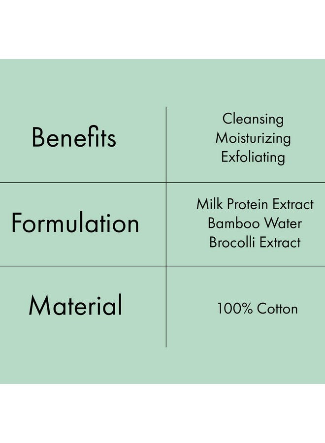 LAPCOS وسادات تقشير وتنظيف حليب أبكوس لتفتيح وتنقية البشرة المعرضة لحب الشباب مغذية لتحسين نسيج البشرة مقشر فردي (10 عبوة) - Image 5