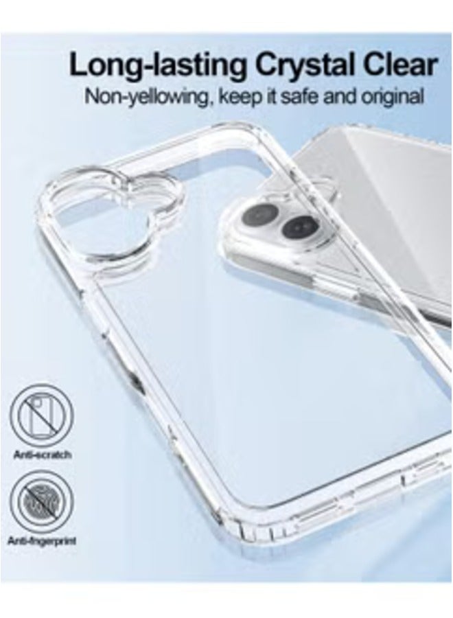 ELTRAZONE iPhone 16 6.1 inch Crystal Clear TPU Case – Slim, Shockproof, Anti-Scratch, Protective Cover - Image 4