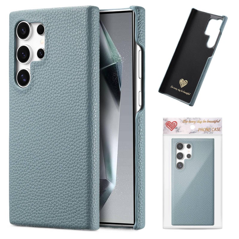 Protective Case | Snake Year Pattern | Leather Texture Drop Protection | Shockproof Cover for Samsung Galaxy S23 - Image 1