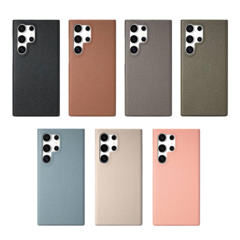 Protective Case | Snake Year Pattern | Leather Texture Drop Protection | Shockproof Cover for Samsung Galaxy S23 - Image 2