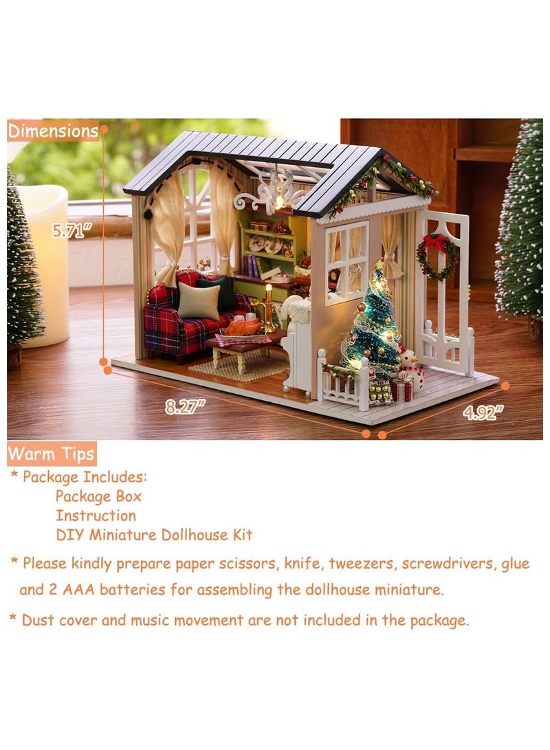 general DIY Mini Dollhouse Kit, 1:24 Scale Wooden Mini Dollhouse Accessories with Kids Teen Adult Furniture - Image 5
