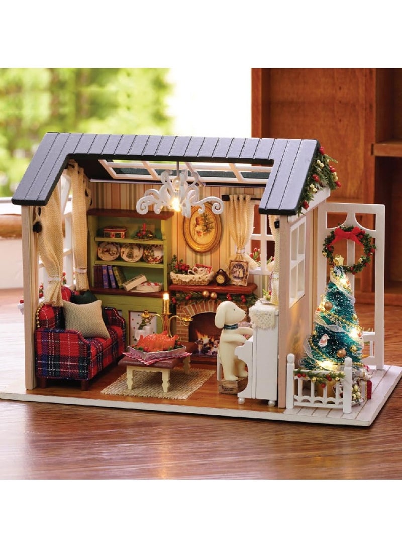 general DIY Mini Dollhouse Kit, 1:24 Scale Wooden Mini Dollhouse Accessories with Kids Teen Adult Furniture - Image 3