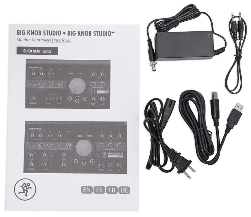 Mackie Big Knob Series, 3x2 Studio Monitor Controller 192kHz USB I/O (BIG KNOB STUDIO) - Image 5