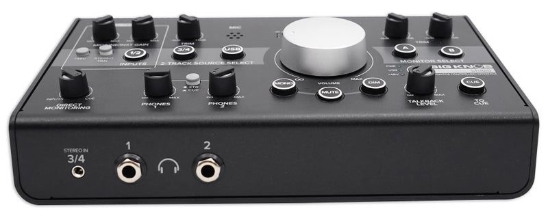 Mackie Big Knob Series, 3x2 Studio Monitor Controller 192kHz USB I/O (BIG KNOB STUDIO) - Image 3