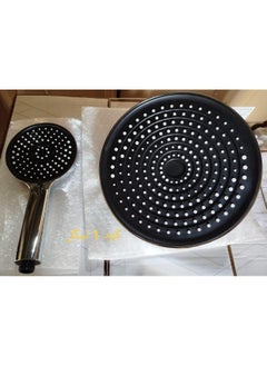 9-Piece Shower Set - Shower Pan + Hand Shower + Shower Rod + 2 Fixtures + Brake + Soap Dish + Long Hose + 50 Cm Hose + Brass Shower Adapter (Ruler90012) - pzsku/Z0DAEB468477A82C1043AZ/45/_/1730315305/0611d41a-aedf-4e15-97d9-6bbfc611a5e2