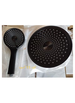 9-Piece Shower Set - Shower Pan + Hand Shower + Shower Rod + 2 Fixtures + Brake + Soap Dish + Long Hose + 50 Cm Hose + Brass Shower Adapter (Ruler90012) - pzsku/Z0DAEB468477A82C1043AZ/45/_/1730315316/3831f340-b646-4245-b3a0-85392b74d06a