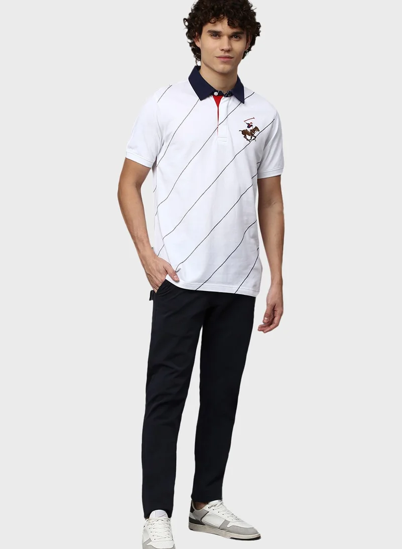 bhpoloclub Vertical Running Polo