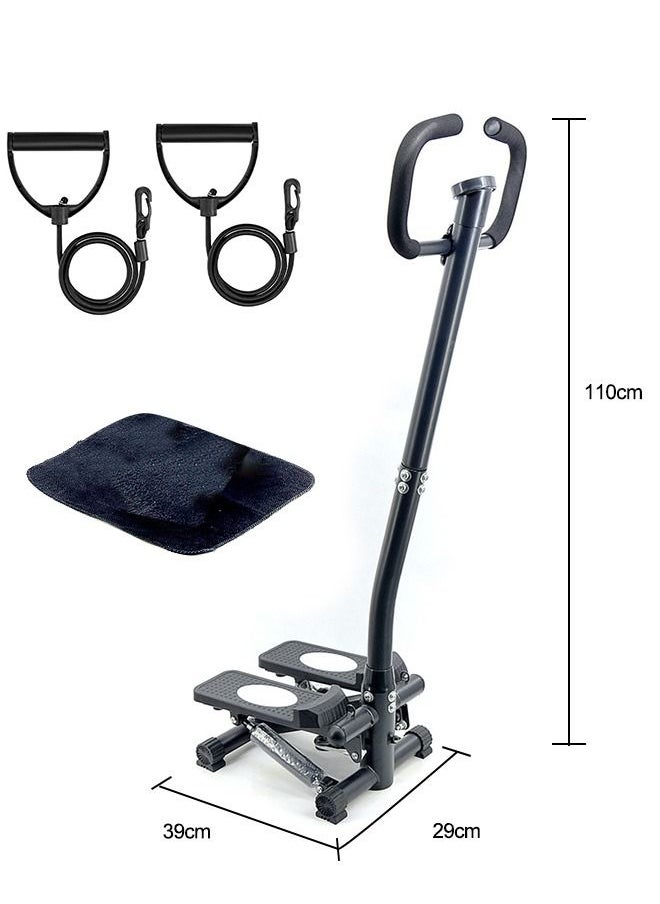 Occuwzz - Armrest stepper with Resistance Band and Vertical Climber Exercise Machine for Home - Sunny Health & Fitness Twisting Stair Stepper Machine - Image 1