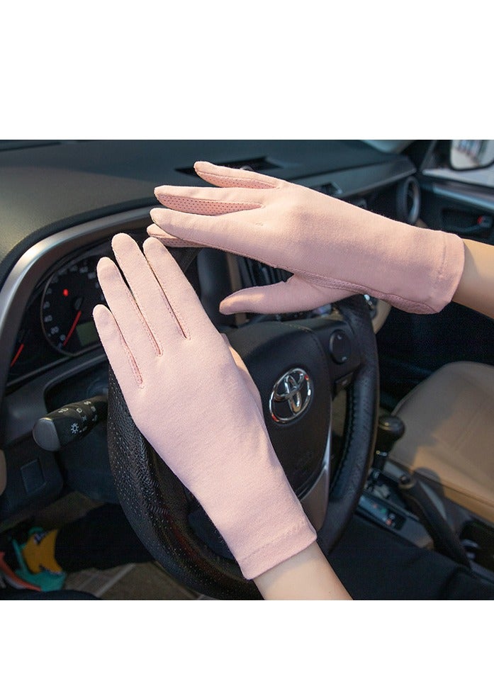 RTYY قفازات نسائية، قفازات قيادة، قفازات حماية من أشعة الشمس الصيفية غير قابلة للانزلاق - Image 4