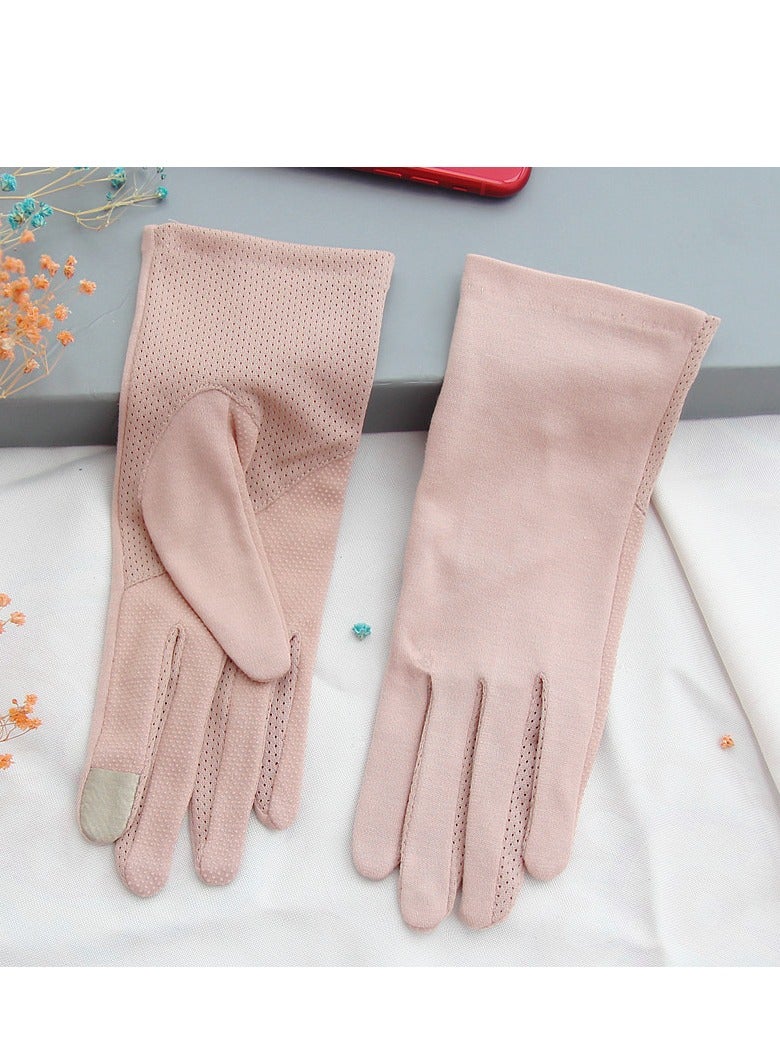 RTYY قفازات نسائية، قفازات قيادة، قفازات حماية من أشعة الشمس الصيفية غير قابلة للانزلاق - Image 3