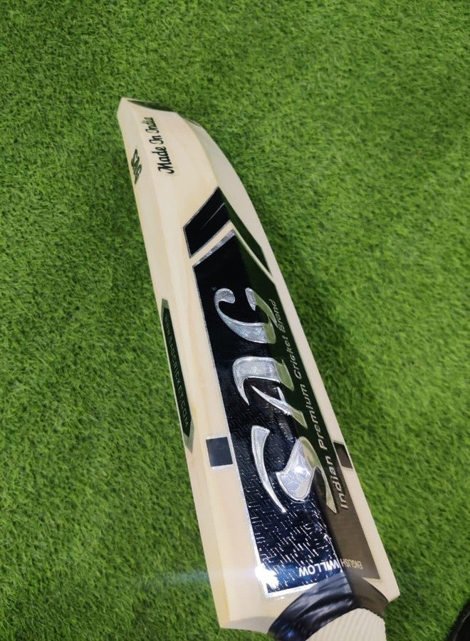 SAG Silver Surfer Premium English Willow Cricket Bat, Full Size, Professional Grade - Image 4