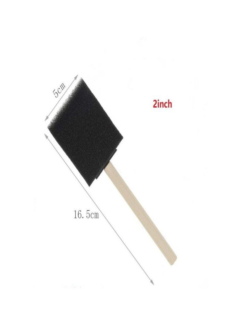 Smart 4 PCS  Foam Paint Brushes For DIY crafts - Image 4