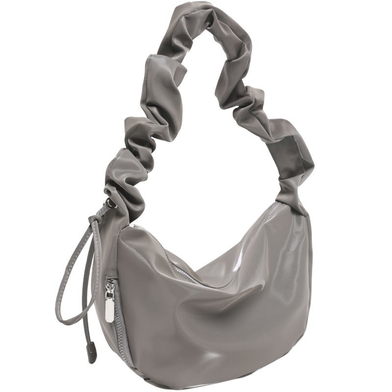 Women's Cloud Bag 2026 New Summer Large Capacity Crossbody Shoulder Bag Soft Leather - Image 5