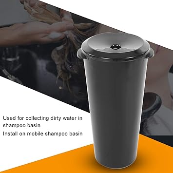 Ejoyous 10L Mobile Hair Washbasin Bucket Large Shampoo Hair Basin Bucket Solon Home Hair Shampoo Basin Tank Hairdresser Washbasin Bucket  - Image 3