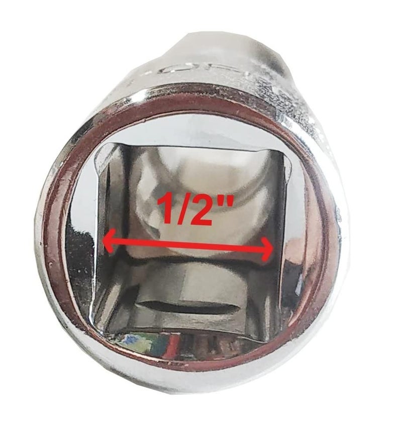 4 NEX 1/2" Drive Sockets and Combos, Heavy Duty use, Workshop, Garages Chrome Vanadium Steel, Rust Free Hardened and Tempered, Anti-Slip & Anti-Corrosion properties - Image 4