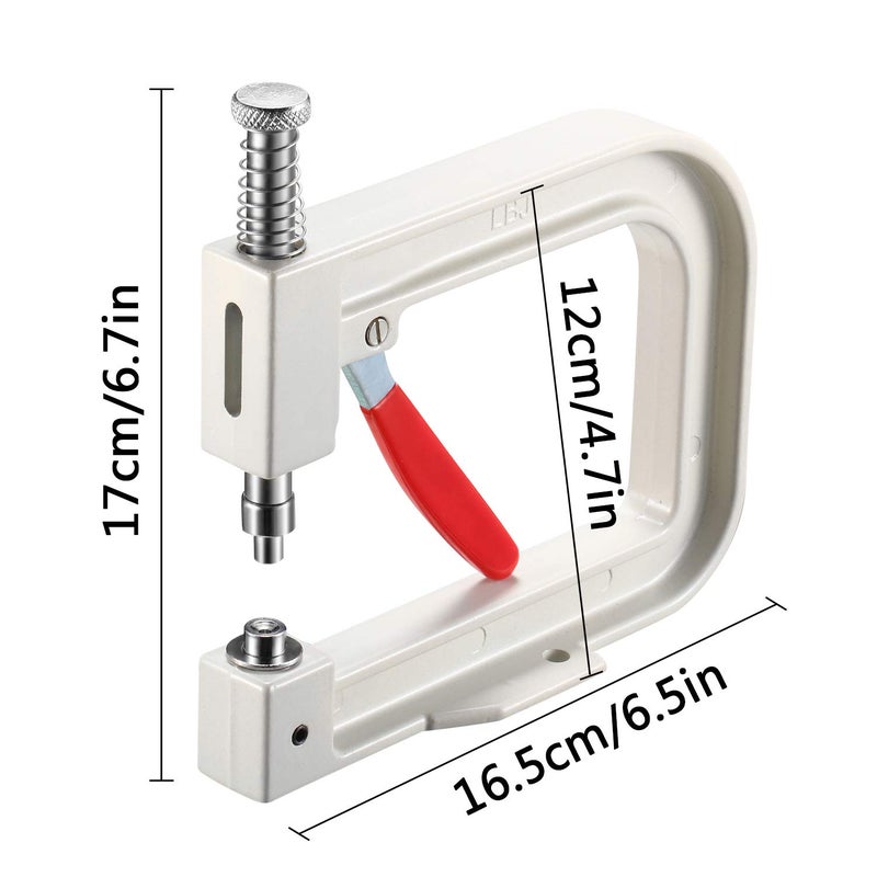 Hotop Pearl Setting Machine and Hand Press Pearl Setting Tools, Beads Rivet Fixing Machine with Beads Screw Heads Tweezers for DIY Crafts Accessories - Image 3