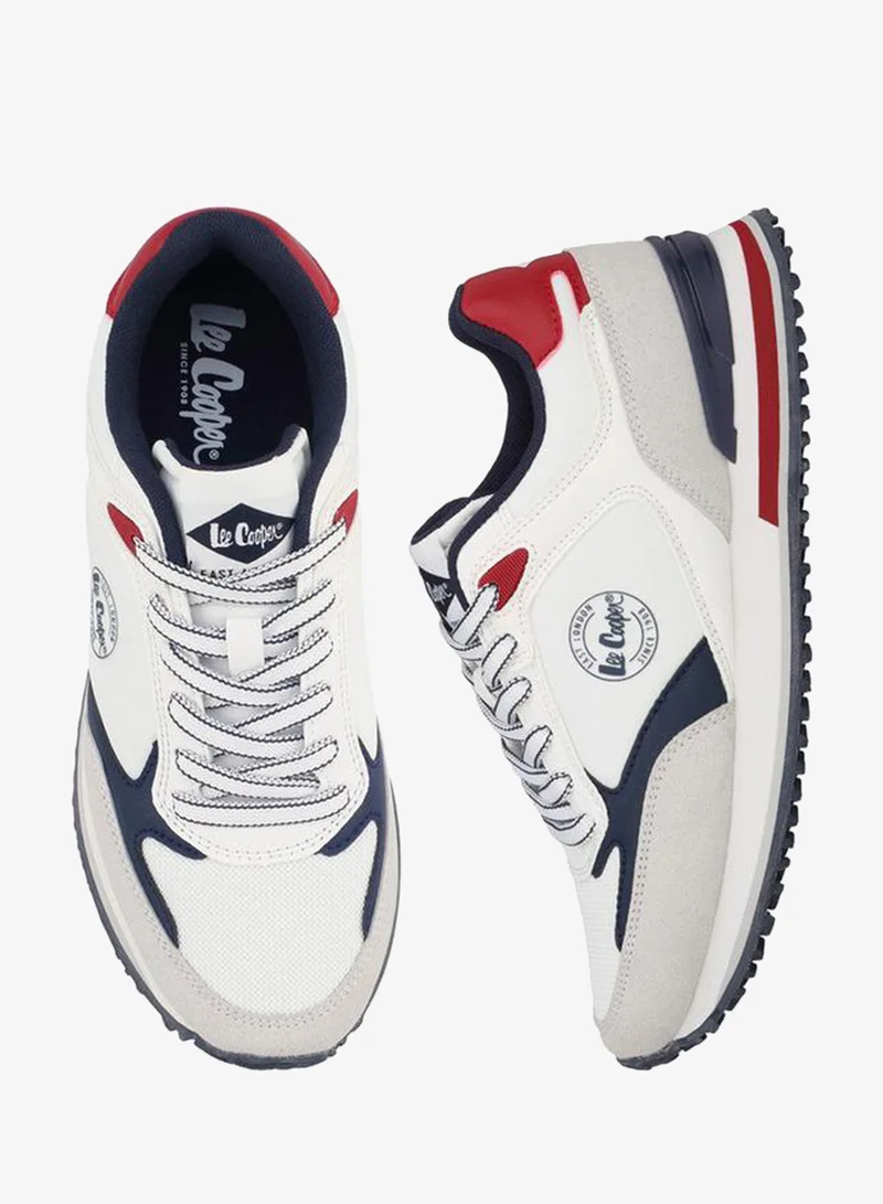 Colourblock Lace-Up Ankle School Sneakers