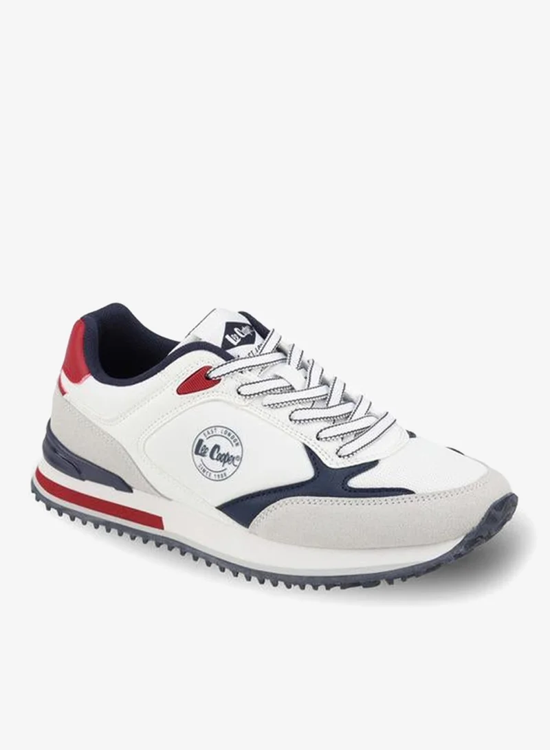 Lee Cooper Colourblock Lace-Up Ankle School Sneakers