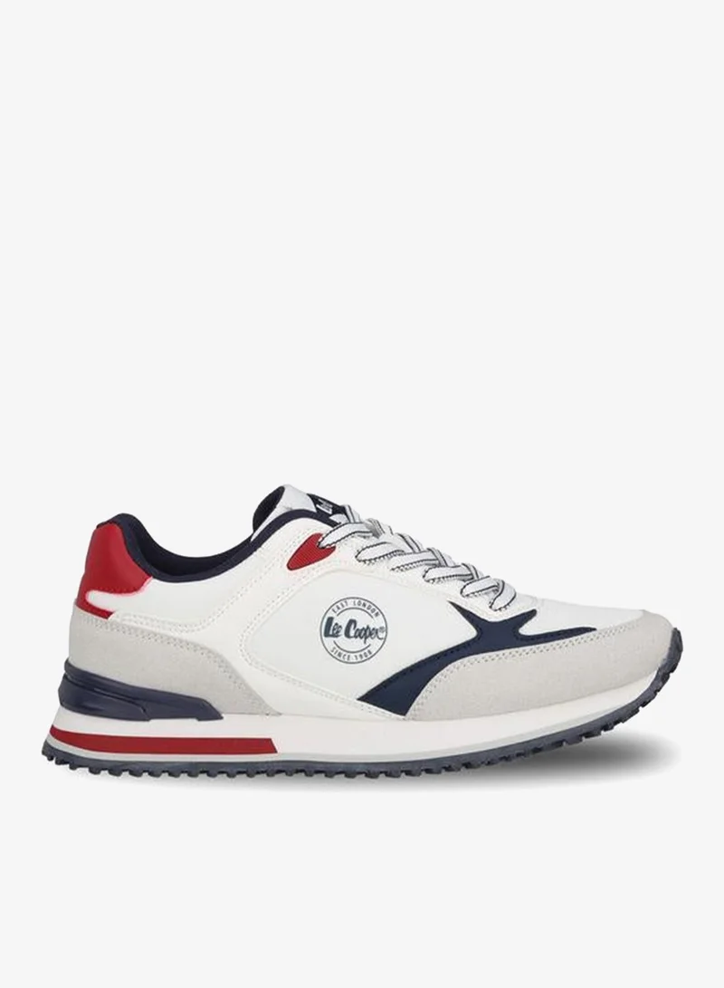 Lee Cooper Colourblock Lace-Up Ankle School Sneakers