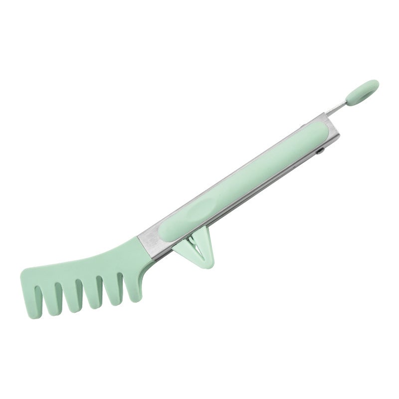 Silicone Kitchen Tongs for BBQ and BuffetsNordic green noodle clip (OPP bag) Nordic green noodle clip (OPP bag)