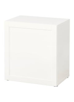 Zaboon Shelf Unit With Door, White/Hanviken White, 60X42X64 Cm  - Image 1
