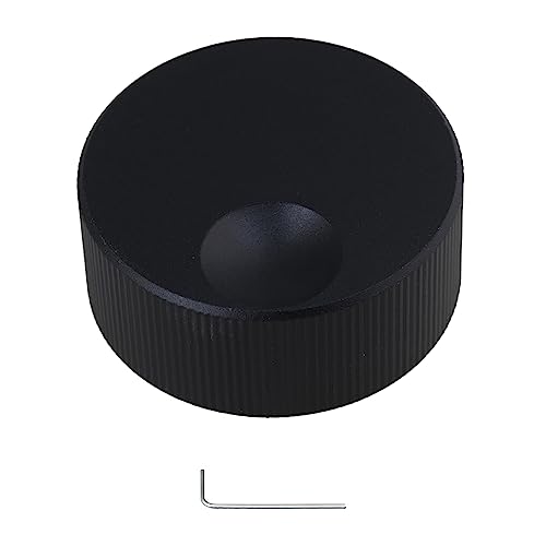 Lovermusic Shaft Dia 0.24inch Black Sandblasting Audio Control Tuning Knob Potentiometer Control Knobs for Electric Guitar - Image 1