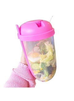 Caseria Caseria Fruit and Vegetable Salad Cup for Travel Easy Clean 1Pc  - Image 1