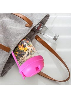 Caseria Caseria Fruit and Vegetable Salad Cup for Travel Easy Clean 1Pc  - Image 4