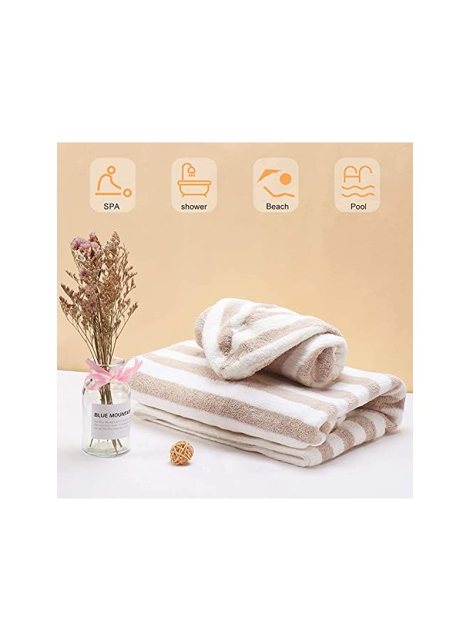Zaboon Wrap For Women,Women Shower Wrap Lightweight Spa Bathrobe Comfortable Bath Towels Body Wrap With Adjustable Velcro+Hair Drying Towel Set - Image 4