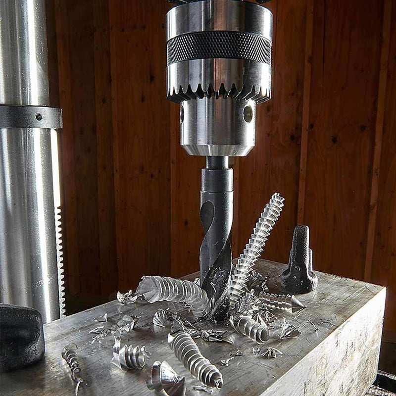 NACX 20mm Reduced Shank Drill Bit, 1/2” Shank High Speed Steel Twist Drill Bit HSS 9341 for Aluminum Plate Copper Wood Stainless Steel - Image 3