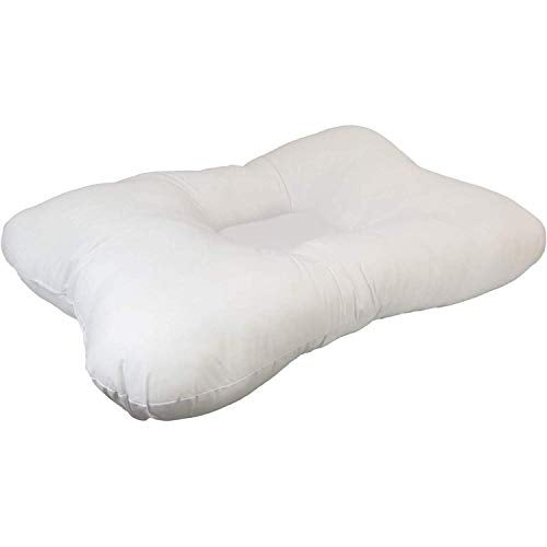 ATOOTFUSION Ortho Medical Cervical Pillow & Neck Pillow – 41cm x 61cm | Ergonomic Ring Donut Contour Design for Back & Side Sleepers | Firm Support for Neck Pain Relief (White) - Image 1