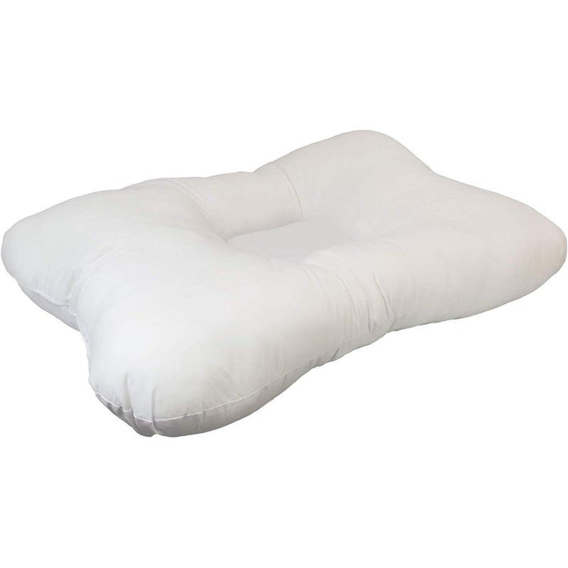 ATOOTFUSION Ortho Medical Cervical Pillow & Neck Pillow – 41cm x 61cm | Ergonomic Ring Donut Contour Design for Back & Side Sleepers | Firm Support for Neck Pain Relief (White) - Image 4
