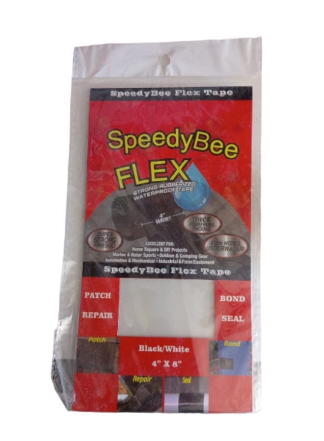 SPEEDYBEE FLEX TAPE 4INCH x 8INCH (PACK OF 2) - Image 1