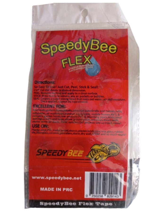 SPEEDYBEE FLEX TAPE 4INCH x 8INCH (PACK OF 2) - Image 2