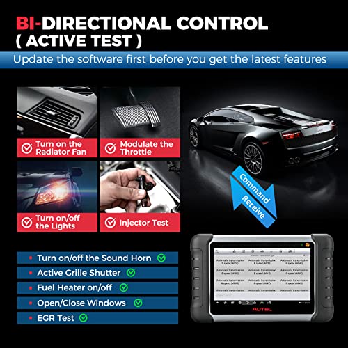 Autel MaxiCOM MK808S-TS Scanner, 2024 Complete TPMS Check/Activate/Relearn Tool, Same as MX808S-TS MK808Z-TS, 28+Service, BT Full System Scan,Bidirectional, FCA AutoAuth,Upgrade of MK808BT PRO MK808S - Image 3