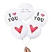 DelightBox Will You Marry Me Balloons Set 5 Pcs 12 Inch Proposal Balloons with Marry Me I Love You and Heart Designs for Proposal Decorations Engagement Party Decor Valentines Day - Image 3